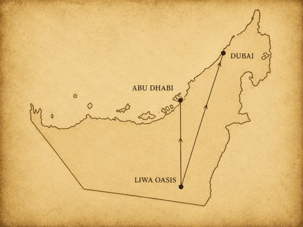 Destinations Map