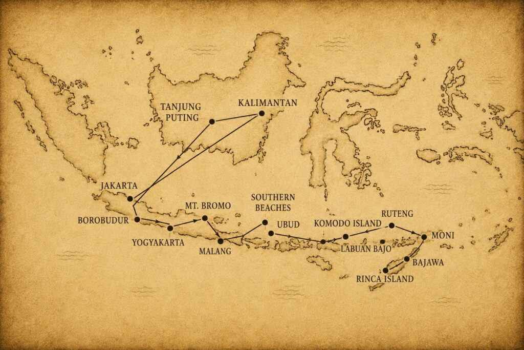 Destinations Map