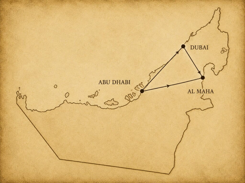 Destinations Map