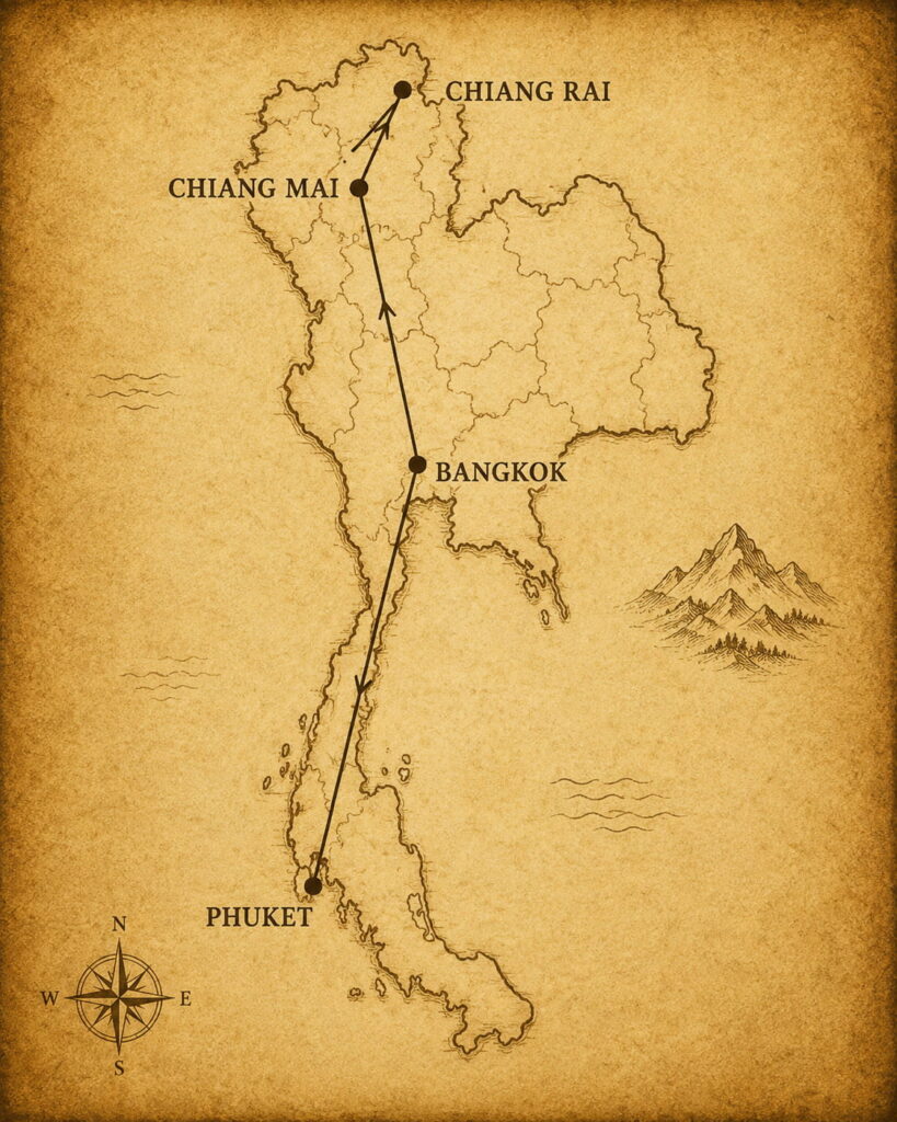 Destinations Map