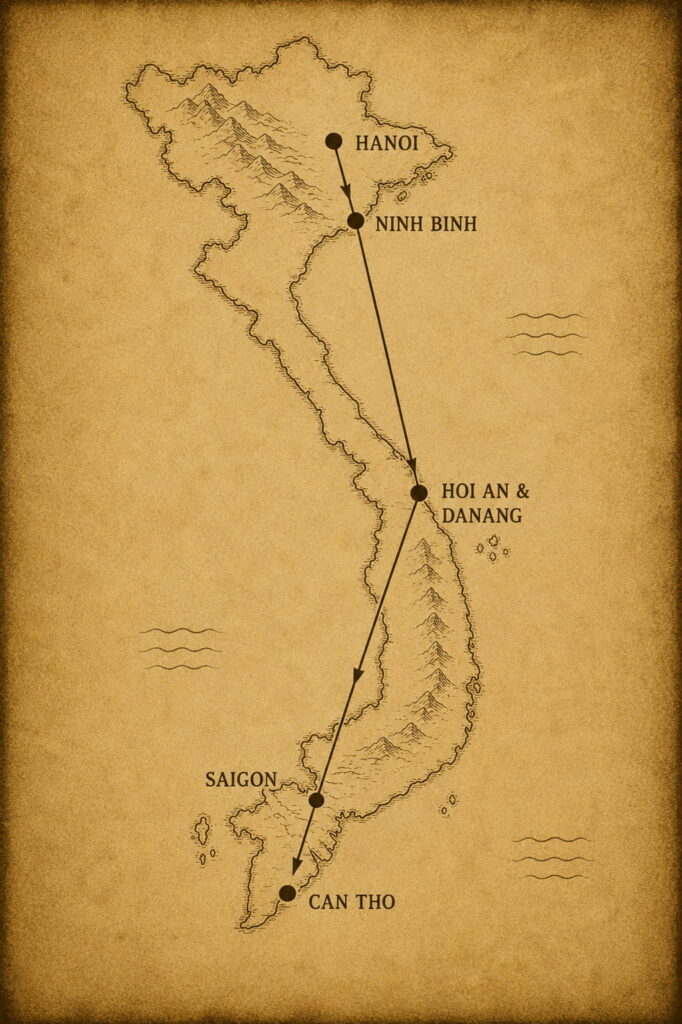 Destinations Map
