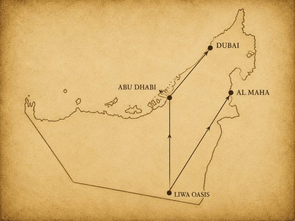 Destinations Map