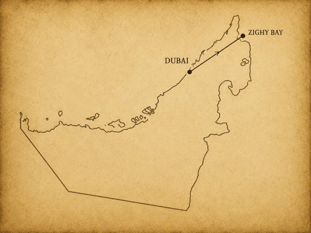 Destinations Map