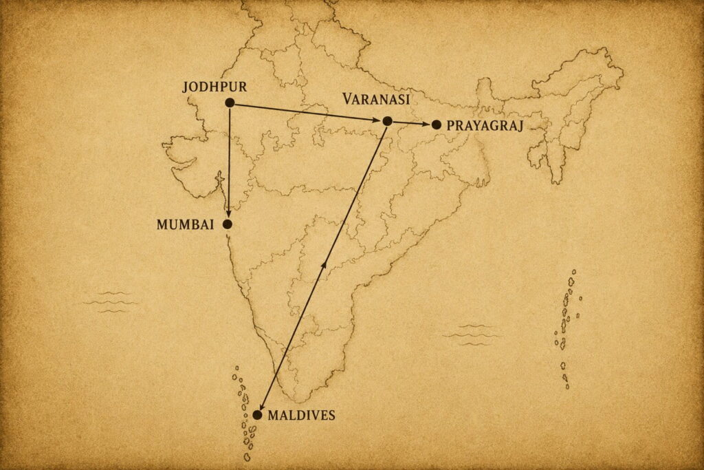 Destinations Map