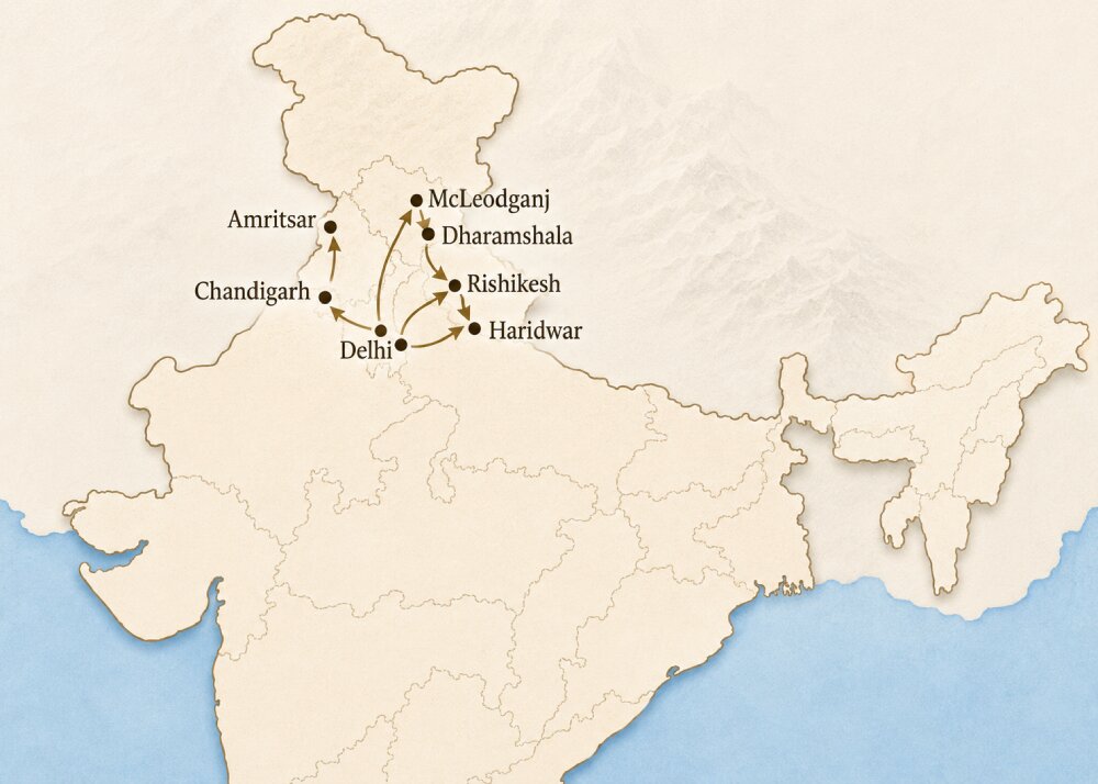 Destinations Map