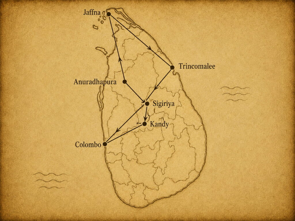 Destinations Map