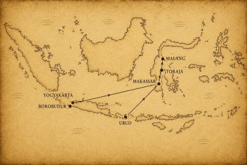 Destinations Map