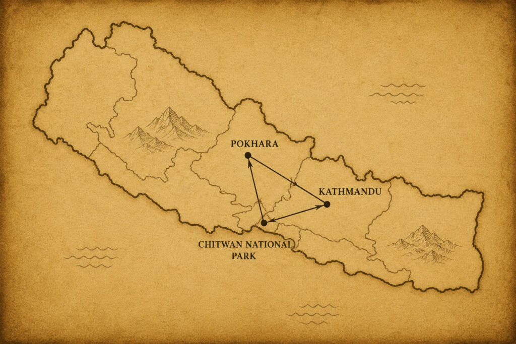 Destinations Map
