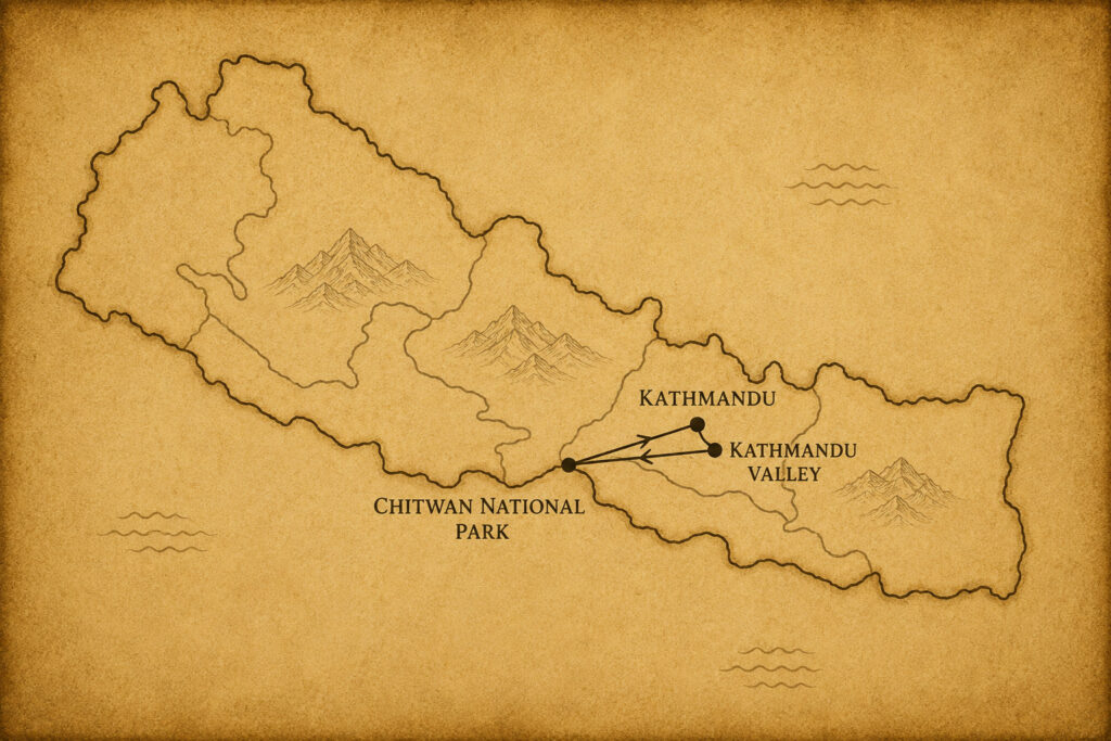 Destinations Map