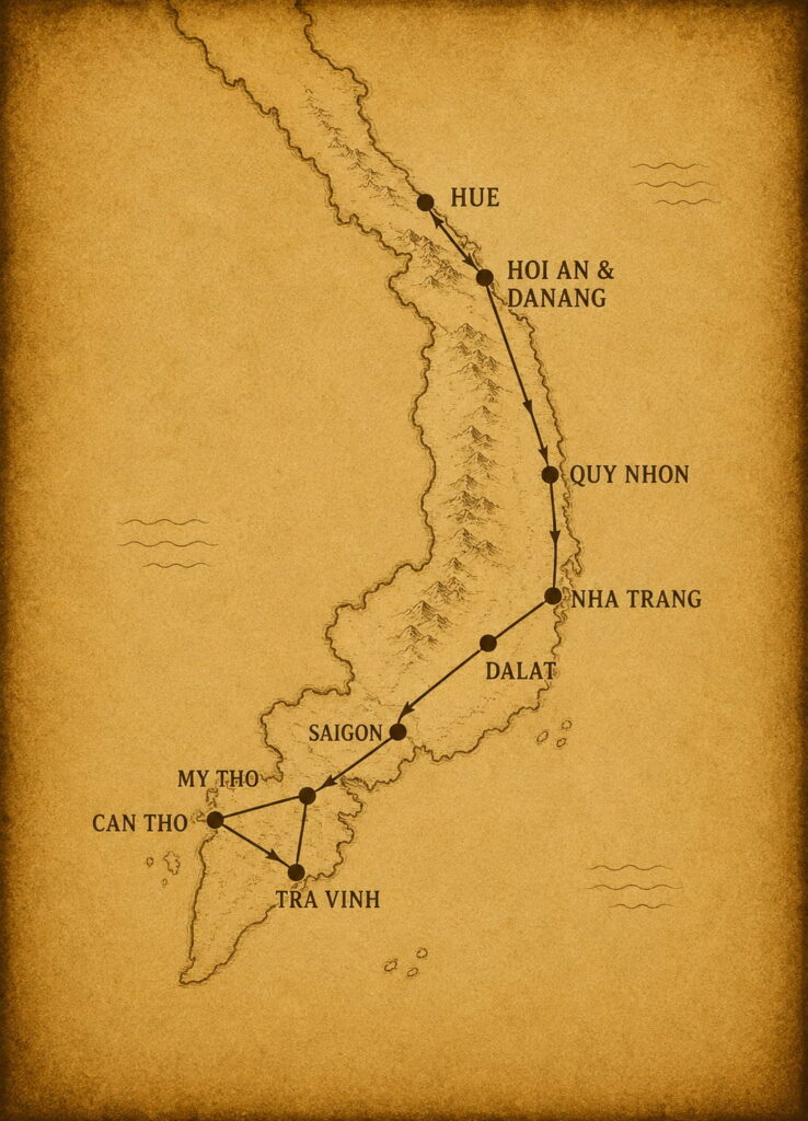 Destinations Map
