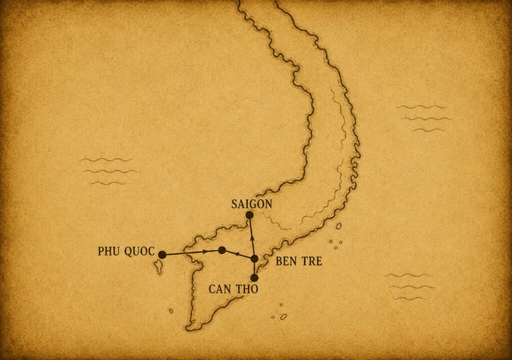 Destinations Map