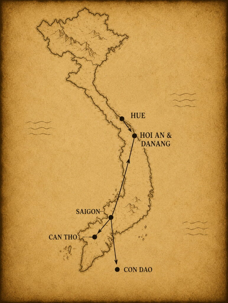 Destinations Map